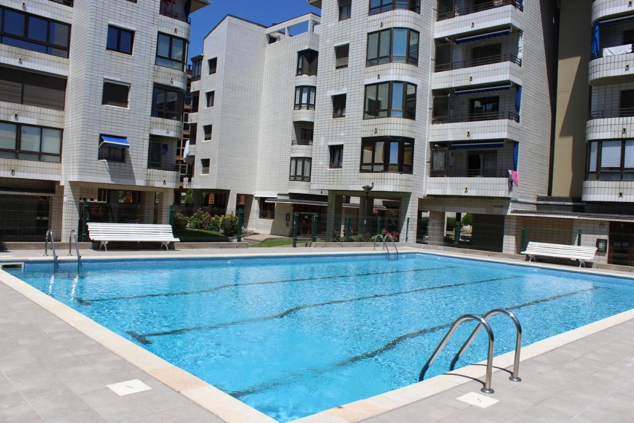 Apartamentos Zarautz Playa, Con Piscina Y Garaje Zewnętrze zdjęcie