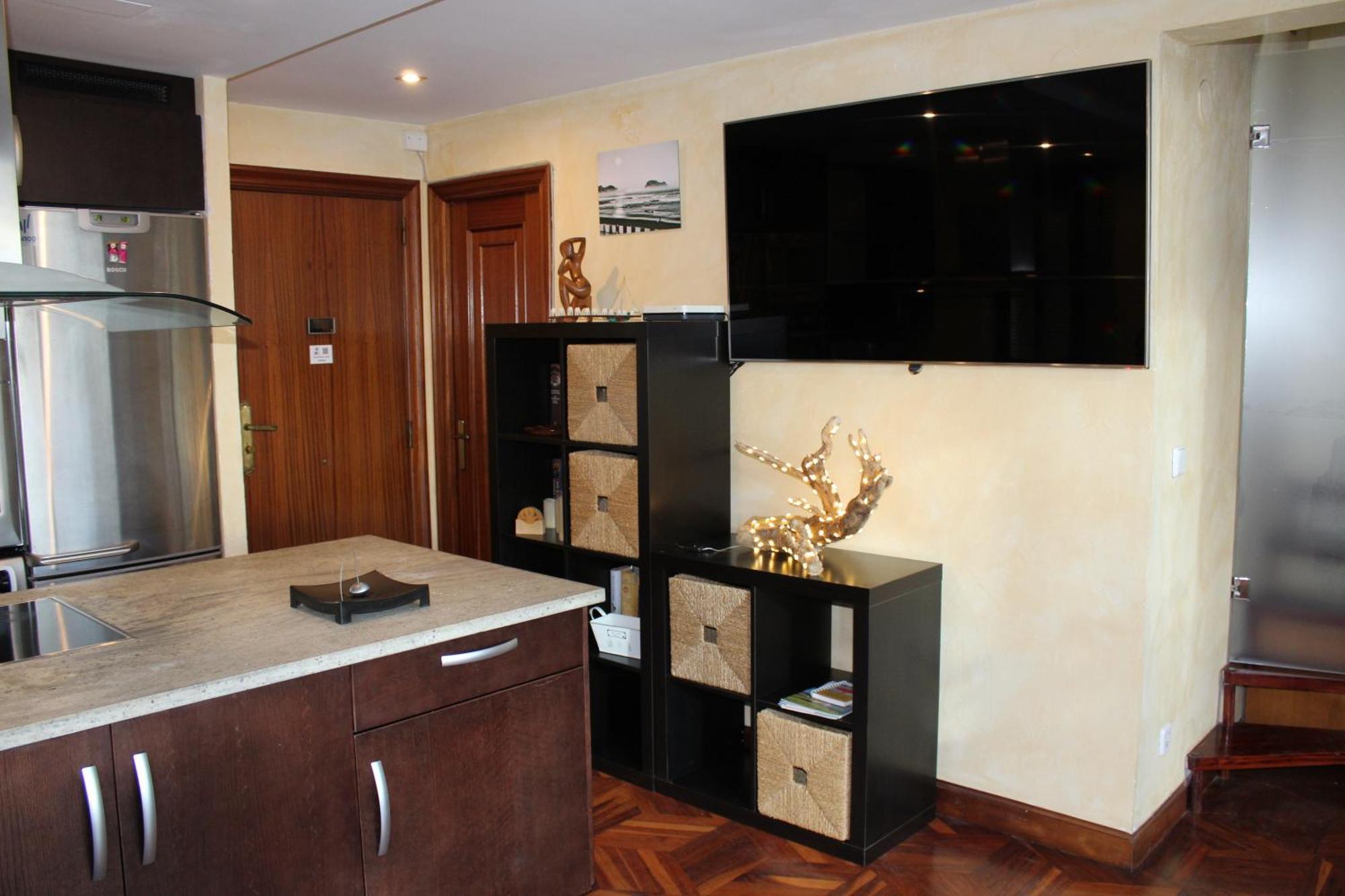 Apartamentos Zarautz Playa, Con Piscina Y Garaje Zewnętrze zdjęcie